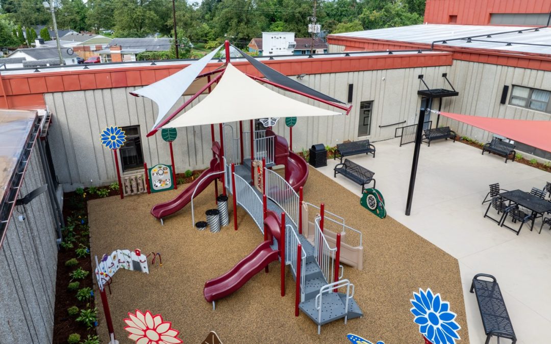 Hikes Point Christian Church Courtyard